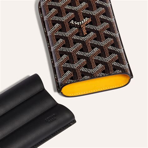 maison goyard cigar case.